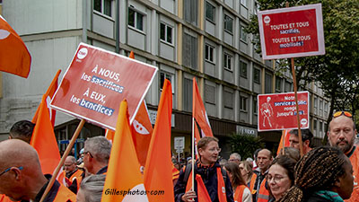 Photos Manifestation du 18 septembre 2025 à Lorient 